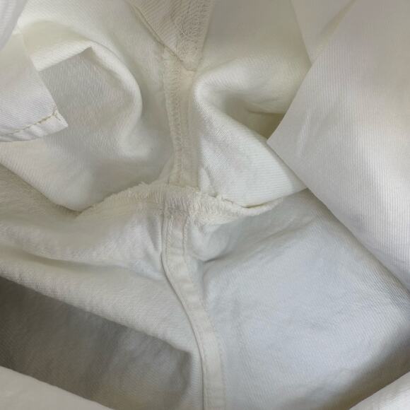 Edwin Denim Shorts Women's 26 (2) White Tie dye CAI Shorts Button Fly NWT - Picture 10 of 15